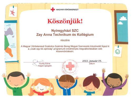 Magyar Vöröskereszt: Köszönjük!
